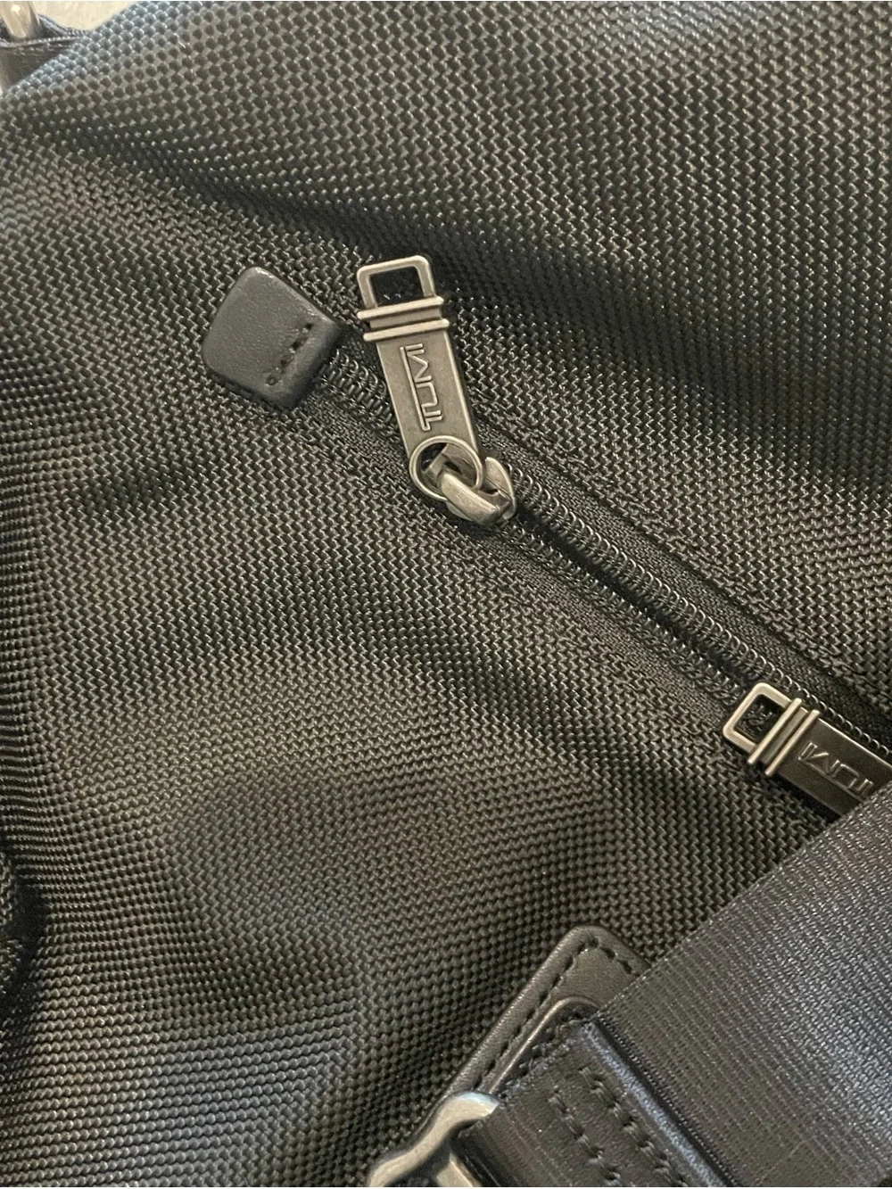 Tumi Black Travel Duffel Bag